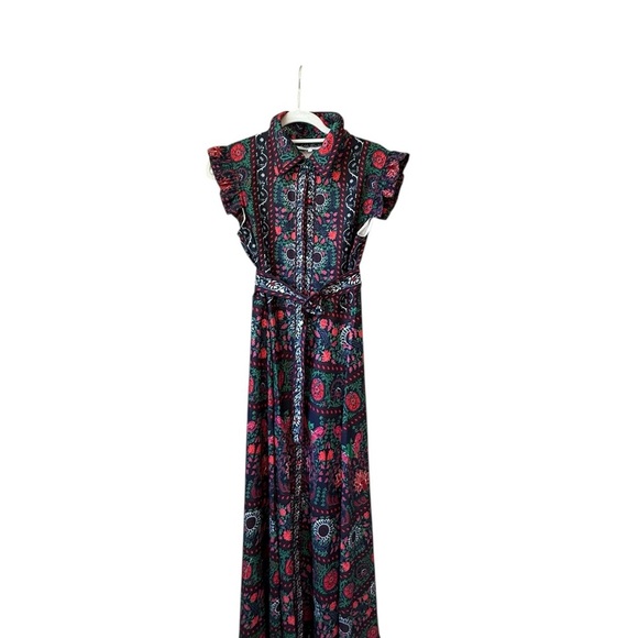 Elegant Multicolor Maxi Dress - Picture 3 of 6